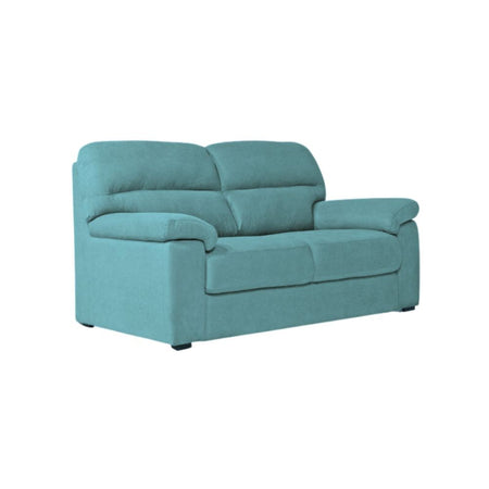 Divano Alenda 3 posti con piedini quadrati colore Penelope 18 verde acqua