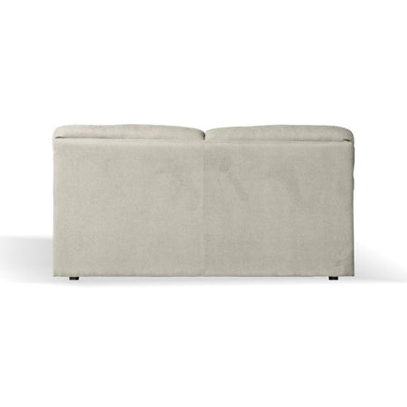 Divano Alenda 3 posti con piedini quadrati colore roma 05 beige