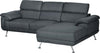 Divano-Angolare-3-Posti-in-Tessuto-con-Poggiatesta-Regolabili,-249.5x162.5x95cm,-Grigio-Scuro-839-446V00CG