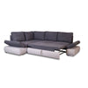 Divano angolare Siena con letto estraibile taupe Twist 5 267x200x90