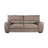Divano Atene 3 posti in tessuto Roma 07 cappuccino