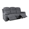 Divano Chicago 3 posti reclinabile grigio Twist 20