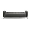 Divano Crown 3 posti ecopelle effetto nuvolato grigio 07-619 215x94x98h cm.
