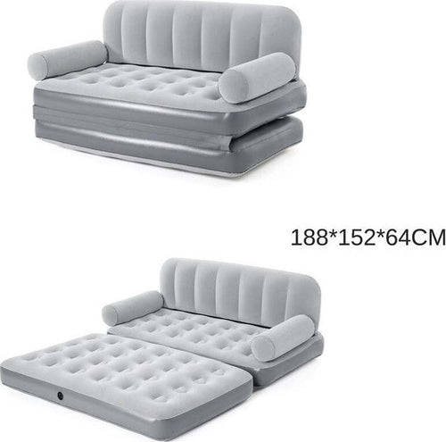 Divano Letto 2 Posizioni In 1 Gonfiabile 2 Posti Con Pompa 188x152x64cm 75073 Giochi e giocattoli/Sport e giochi all'aperto/Giochi aquatici e piscine per bambini/Canotti e gonfiabili galleggianti Trade Shop italia - Napoli, Commerciovirtuoso.it