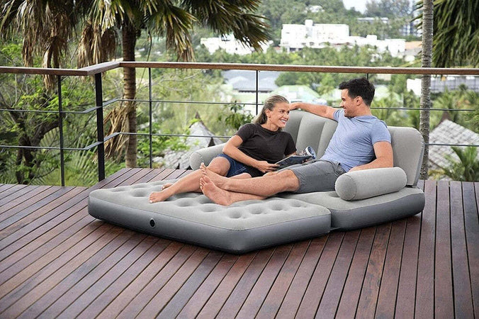 Divano Letto 2 Posizioni In 1 Gonfiabile 2 Posti Con Pompa 188x152x64cm 75073 Giochi e giocattoli/Sport e giochi all'aperto/Giochi aquatici e piscine per bambini/Canotti e gonfiabili galleggianti Trade Shop italia - Napoli, Commerciovirtuoso.it
