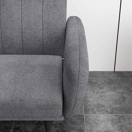Divano-Letto-3-Posti-con-Schienale-Reclinabile-a-3-Livelli-in-Tessuto,-208x84x82cm,-Grigio-839-821V00GY