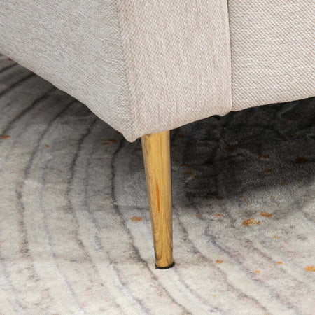 Divano-Letto-3-Posti-in-Tessuto-con-Poggiapiedi-e-Schienale-a-5-Reclinazioni,-213x91x83cm,-Crema-839-831V80CW