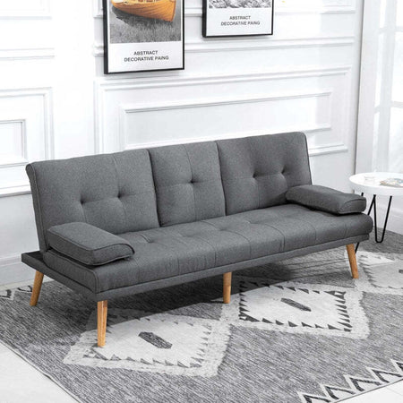 Divano-Letto-3-Posti-Reclinabile-con-2-porta-bicchieri-e-2-Braccioli-Staccabili,-in-Tessuto-Effetto-Lino-e-Legno-di-Pioppo,-181x77x78-cm-soggiorno-salotto-F833-663CGA