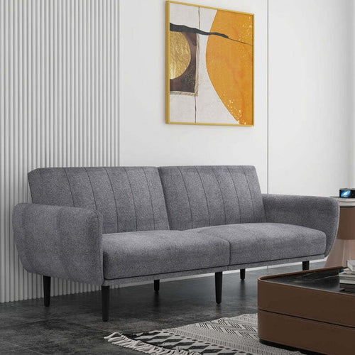 Divano-Letto-3-Posti-soggiorno-salotto-ufficio-studio-con-Schienale-Reclinabile-a-3-Livelli-in-Tessuto,-208x84x82cm,-Grigio-F839-821V00GYA
