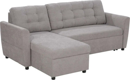 Divano-Letto-Angolare-3-Posti-con-Chaise-Longue-Contenitore-in-Tessuto,-217x134x85cm,-Grigio-839-194