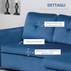 Divano-Letto-Angolare-3-Posti-Effetto-Velluto-e-Chaise-Longue-con-Contenitore,-232x141x85cm,-Blu-839-191