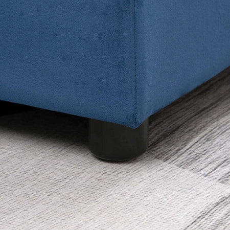 Divano-Letto-Angolare-3-Posti-Effetto-Velluto-e-Chaise-Longue-con-Contenitore,-232x141x85cm,-Blu-839-191