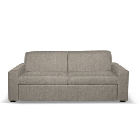 Divano letto Flash 3 posti con rete elettrosaldata in Barrel 19 tortora