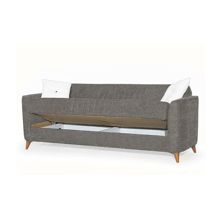 Divano letto Panama con contenitore beige Interno Base 215546