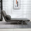 Divano-Letto-poltrona-letto-Singolo-in-Similpelle-e-Acciaio-con-Seduta-Regolabile-in-5-Posizioni-,-105x80x78-cm,-Grigio-divanetto-soggiorno-salotto-camera-F833-042A