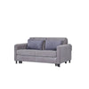 Divano Ravit grigio 57-044 con letto estraibile e contenitore