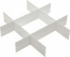 Divisorio Per Cassetti Set Divisore 3 Pezzi Separatore In Plastica Bianco Casa e cucina/Organizzazione interni/Organizzazione guardaroba/Organizer per cassetti Trade Shop italia - Napoli, Commerciovirtuoso.it