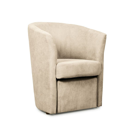 Djerba tessuto Soro 21 avorio con pouf estraibile