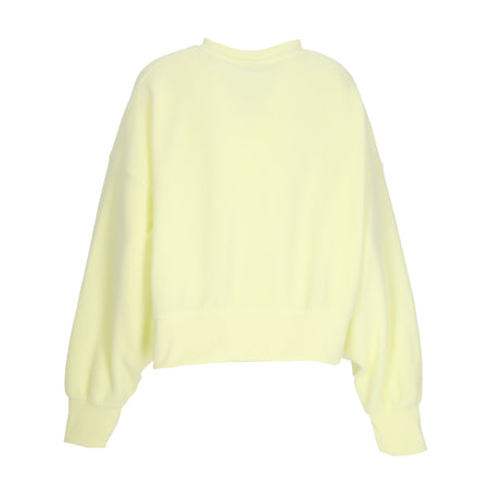 Nike Felpa Girocollo Donna Sportswear Plush Mod Crop Crewneck Luminous Green/luminous Green da donna