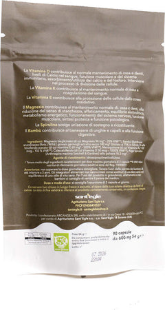 DKE-+-Magnesio-+-Bambù-+-Vitamine-+-Spirulina-di-Sant'Egle.-100%-naturale,-90-capsule