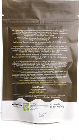 DKE-+-Magnesio-+-Bambù-+-Vitamine-+-Spirulina-di-Sant'Egle.-100%-naturale,-90-capsule