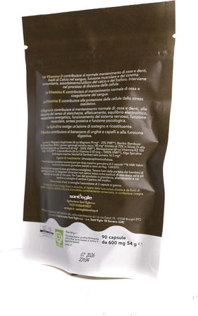 DKE-+-Magnesio-+-Bambù-+-Vitamine-+-Spirulina-di-Sant'Egle.-100%-naturale,-90-capsule