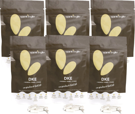 DKE-+-Magnesio-+-Bambù-+-Vitamine-+-Spirulina-di-Sant'Egle.-100%-naturale,-90-capsule