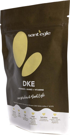 DKE-+-Magnesio-+-Bambù-+-Vitamine-+-Spirulina-di-Sant'Egle.-100%-naturale,-90-capsule