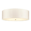 Plafoniera Contemporanea Fletcher Acciaio Ottone Antico 7 Luci E27