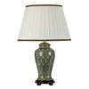 Lampada Da Scrivania Contemporanea Sashi Porcellana Verde Oro 1 Luce E27