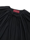 Gucci Abito Tuta in Nero con Cintura da donna