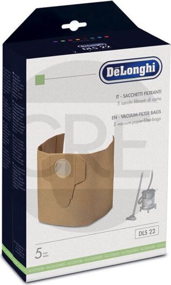 DLS22-Sacchetti-Carta-x5-con-Foro-62-mm-per-XD1030,-XD1036,-XD1300,-XD1500