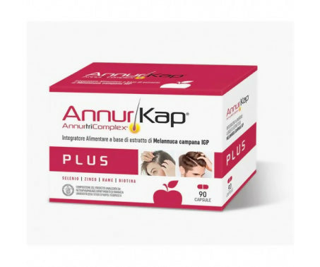 annurkap anntricomplex plus integratore alimentare senza glutine e lattosio per il benessere dei capelli 90 cps
