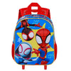 Marvel Spiderman Amazing-Zainetto 3D con Ruote Piccolo, Rosso