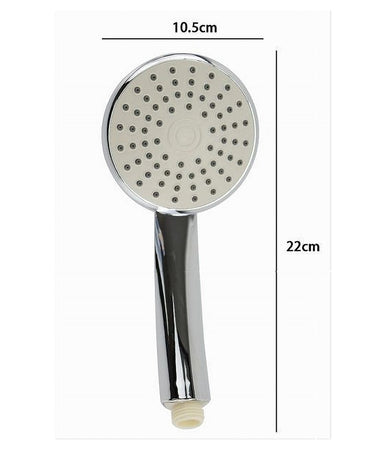 Doccetta Bagno Doccino 10.5x22 Cm Soffione Doccia Cornetta Rotondo Moderno 59164