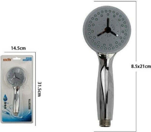 Doccetta-Doccino-8.5-X-21-Cm-Soffione-Doccia-Cornetta-Moderno-Bagno-Tondo-69293