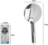 Doccetta-Doccino-Soffione-Doccia-Cornetta-Moderno-25-X-12-Cm-59227-Tondo-Bagno