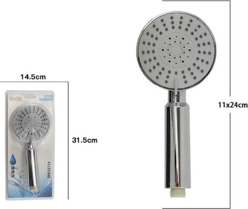Doccetta Doccino Soffione Doccia Cornetta Moderno Bagno 11x24cm Multigetto 69070 Casa, arredamento e bricolage > Accessori Bagno > Soffioni Doccia Trade Shop italia - Napoli, Commerciovirtuoso.it