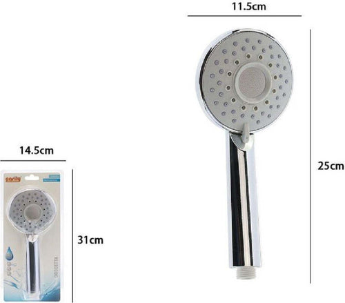 Doccetta Doccino Tondo Bagno Soffione Doccia Moderno Multigetto 25x11.5cm 79707 Casa, arredamento e bricolage > Accessori Bagno > Soffioni Doccia Trade Shop italia - Napoli, Commerciovirtuoso.it