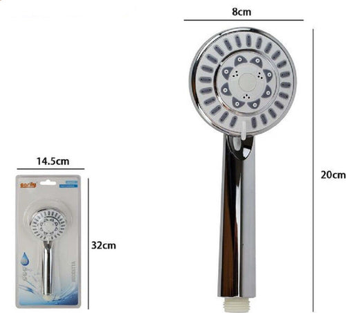 Doccetta Multigetto 8 X 20 Cm Doccino Soffione Doccia Bagno Tondo Moderno 59565 Fai da te/Attrezzature per cucine e bagni/Attrezzature per bagni/Docce e componenti doccia/Filtri supporti e soffioni doccia/Telefoni doccia Trade Shop italia - Napoli, Commerciovirtuoso.it