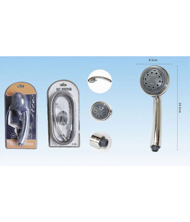 Doccetta Multigetto Soffione Doccia Bagno Telefono Tubo 1,8mt Supporto Muro 52044