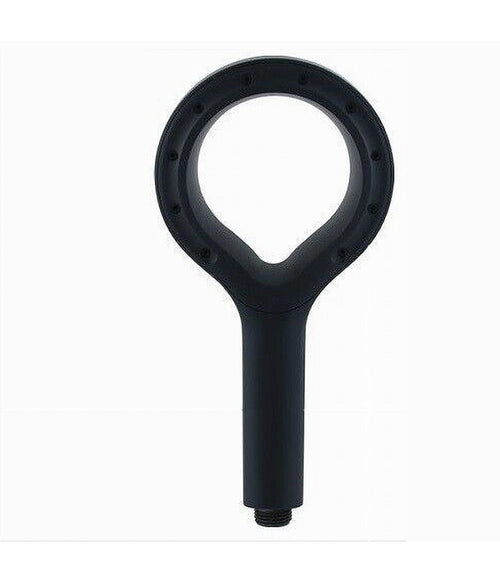 Doccetta Regolabile Doccino Soffione Doccia Bagno Cornetta Moderno Nero 87515