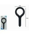 Doccetta Regolabile Doccino Soffione Doccia Bagno Cornetta Moderno Nero 87515