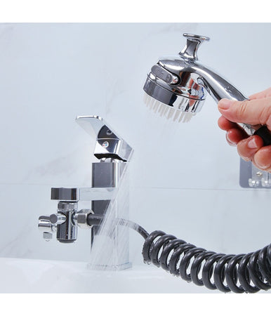 Doccetta Regolabile Piccolo A Mano Soffione Doccia Bagno Rubinetto Massaggio 87492