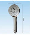 Doccetta Soffione Telefono Doccia Bagno Multigetto Tubo 1,8mt Supporto Muro 52052