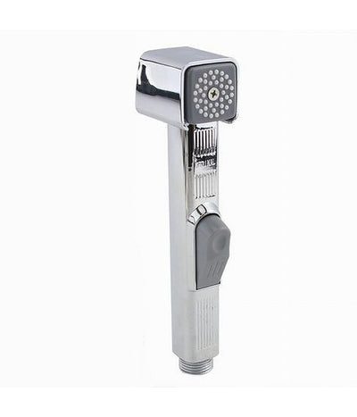 Doccetta Spruzzatore Bidet Wc Doccia Shattaf Pulizia 18 Cm Silver Squdrato 87549