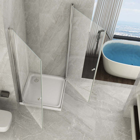 Doccia 2 lati Doppia Porta Battente totale Trasparente 8mm H195 MAGIC Fai da te/Attrezzature per cucine e bagni/Attrezzature per bagni/Docce e componenti doccia/Box doccia StileBagno - Roma, Commerciovirtuoso.it