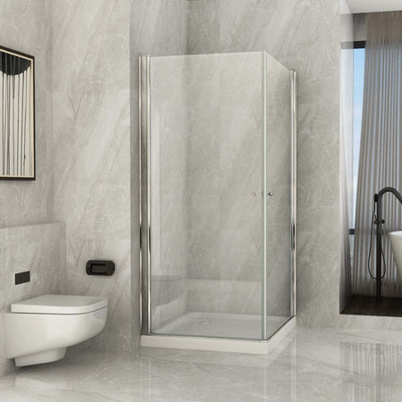 Doccia 2 lati Doppia Porta Battente totale Trasparente 8mm H195 MAGIC Fai da te/Attrezzature per cucine e bagni/Attrezzature per bagni/Docce e componenti doccia/Box doccia StileBagno - Roma, Commerciovirtuoso.it