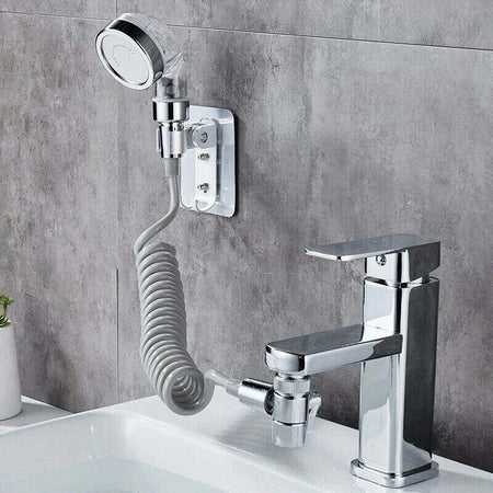 Doccia A Mano Doccetta Portatile Per Lavandino +tubo Anticalcare Campeggio Fai da te/Attrezzature per cucine e bagni/Attrezzature per bagni/Rubinetti per docce e vasche da bagno e parti/Rubinetti per vasca Trade Shop italia - Napoli, Commerciovirtuoso.it