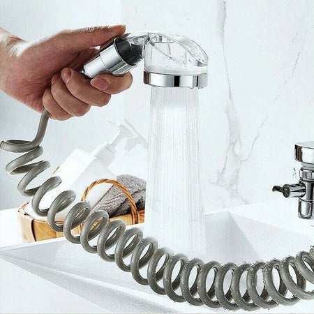 Doccia A Mano Doccetta Portatile Per Lavandino +tubo Anticalcare Campeggio Fai da te/Attrezzature per cucine e bagni/Attrezzature per bagni/Rubinetti per docce e vasche da bagno e parti/Rubinetti per vasca Trade Shop italia - Napoli, Commerciovirtuoso.it